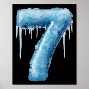 Nummer 7 Fire Ice Nummer Zes Zeven Meme 67 Alpha S Poster