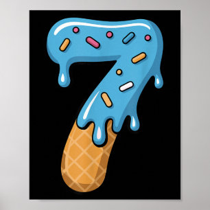 Nummer 7 IJs Drip 67 Meme Koppel Matching Ha Poster