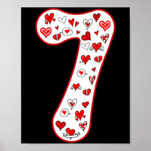 Nummer 7 Koppel Kostuum Duo 67 Meme Zes Zeven Vale Poster