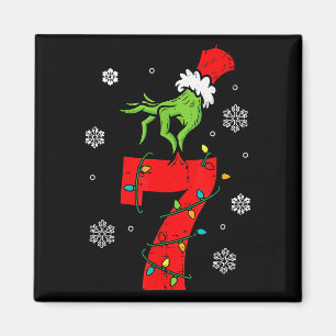 Nummer 7 Matching 67 Meme 6 7 Kerst Jongens Jeugd Magneet
