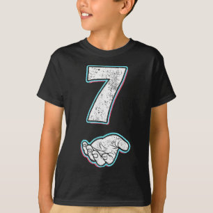 Nummer 7 Matching 67 Meme Halloween Kostuum Heren T-shirt