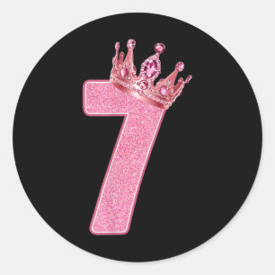 Nummer 7 Matching 67 Meme Halloween Kostuum Mannen Ronde Sticker