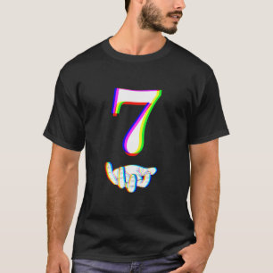 Nummer 7 Matching 67 Meme Halloween Kostuum Mannen T-shirt