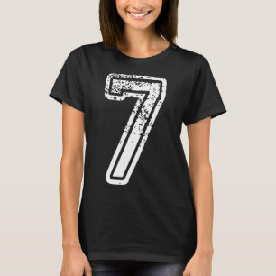 Nummer 7 Matching 67 Meme Halloween Kostuum Mannen T-shirt