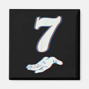 Nummer 7 Matching 67 Six Seven Meme Koppel Hallowe Magneet