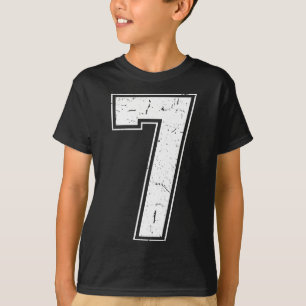 Nummer 7 Matching Kostuum 67 Meme Kostuum Nood T-shirt