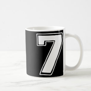 Nummer 7 Zes Zeven 6 7 Meme 67 Grappige 7e Verjaar Koffiemok
