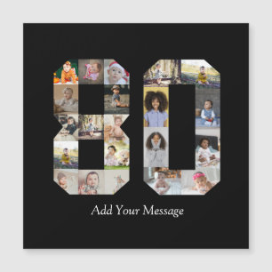 Nummer 80 Fotocollage