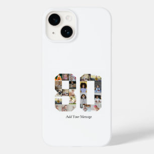 Nummer 80 Fotocollage Case-Mate iPhone 14 Hoesje