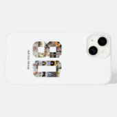 Nummer 80 Fotocollage Case-Mate iPhone Case (Achterkant (horizontaal))