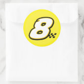 Nummer 8 - Sticker (Tas)