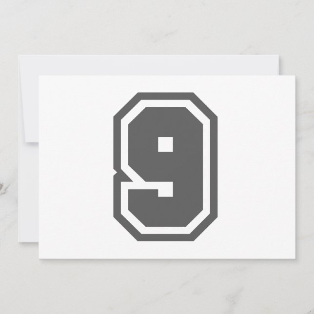 Nummer 9 (Voorkant)