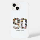 Nummer 90 Fotocollage Case-Mate iPhone Case (Achterkant)