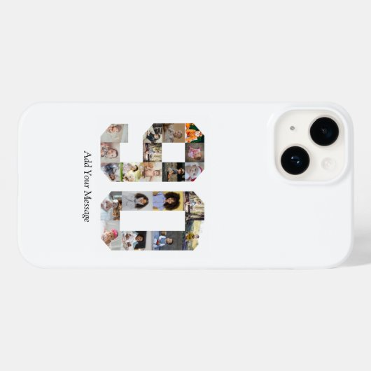 Nummer 90 Fotocollage Case-Mate iPhone Case (Achterkant (horizontaal))