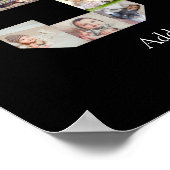 Nummer 90 Fotocollage Poster (Hoek)