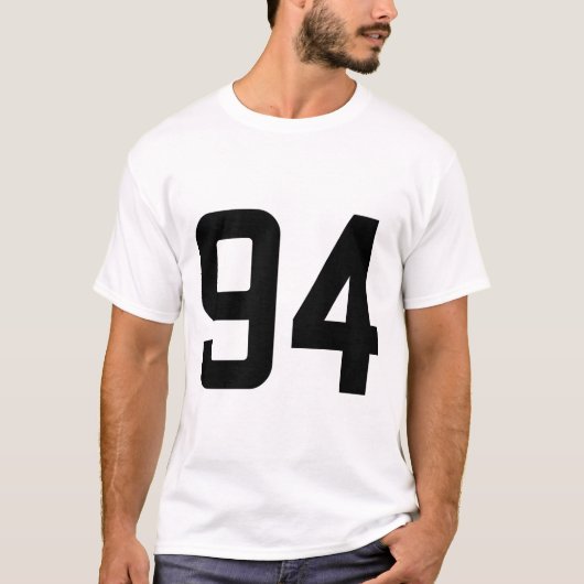 NUMMER 94 T-SHIRT (Voorkant)