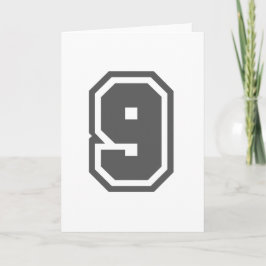 Nummer 9 kaart