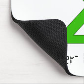 Nummer Cruncher Mousepad Muismat (Hoek)