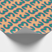 Nummer Drie Verpakkend Document Cadeaupapier (Hoek)