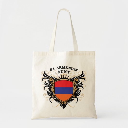 Nummer één Armeense tante Tote Bag (Voorkant)