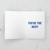 Nummer één baas schuim vinger kaart (Binnen)