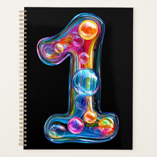 Nummer één bubbel planner (Voorkant)