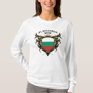 Nummer één Bulgaarse mam T-shirt