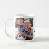 Nummer één foto-Vaderdag van opa 2 Koffiemok (Links)