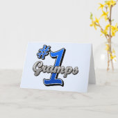 Nummer een Gramps Kaart (Gele Bloem)