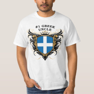 Nummer één Griekse oom T-shirt