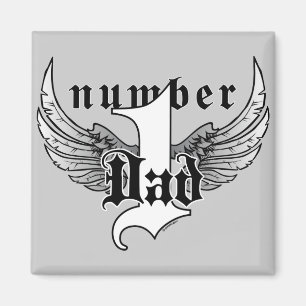 Nummer één pa Magnet Magneet