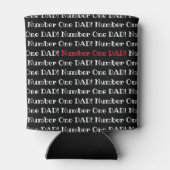 Nummer één papa Koelbox Blikjeskoeler (Achterkant)