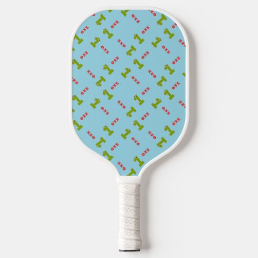 Nummer één pickleball paddle (Voorkant)