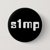 Nummer één Simp-Button Ronde Button 5,7 Cm (Voorkant)