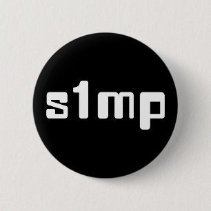 Nummer één Simp-Button Ronde Button 5,7 Cm