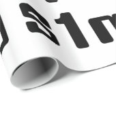 Nummer één Simp Cadeaupapier (Rol Hoek)