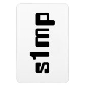 Nummer één Simp Magneet (Verticaal)