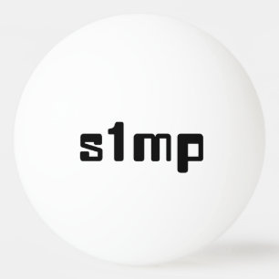 Nummer één Simp Pingpongballen