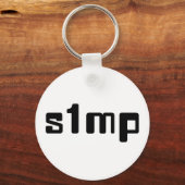 Nummer één Simp Sleutelhanger (Voorkant)