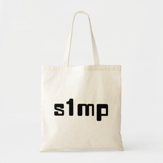 Nummer één Simp Tote Bag (Voorkant)
