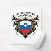 Nummer één Sloveense grootmoeder Muismat (Met muis)
