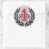Nummer één Sticker (Tas)