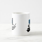 Nummer één vader koffiemok (Center)