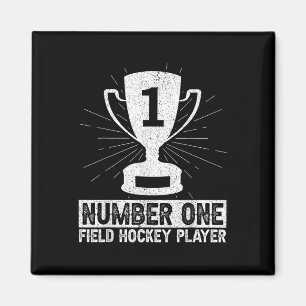 Nummer één veldhockeyspeler keeper magneet