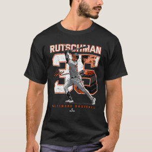Nummer en portret Adley Rutschman Baltimore T-shirt