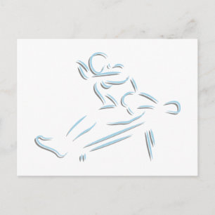 Nummer en veld briefkaart
