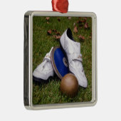 Nummer en veld metalen ornament (Rechts)