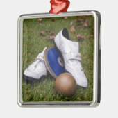 Nummer en veld metalen ornament (Links)