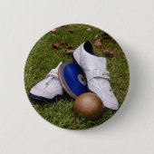 Nummer en veld ronde button 5,7 cm (Voorkant)
