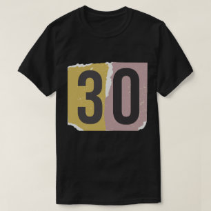 Nummer Magazine Losgeld 30 T-shirt